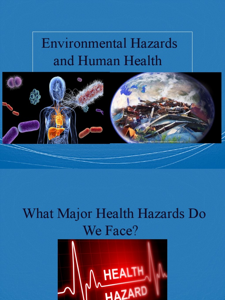 Environmental Hazards And Human Health Pdf Infection Hiv Aids