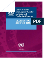 Delivering Aid For Trade: United Nations Inter-Agency Cluster On Trade and Productive Capacity