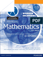 Mathematics HL - Worked Solutions - Pearson 2012