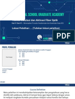 Pertemuan 1 - Bahan Ajar Pelatihan Teknisi Instalasi Dan Aktivasi Fiber Optik Program VSGA DTS 2021-1