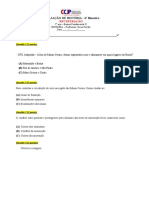 Prova 7ºano. 4BIM RECUPERAÇÃO