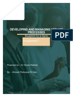 Developing and Managing Service Processes