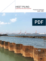 SG Sheet Piling Products Catalogue 2020/2021