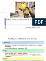 Safety, Violence, and Health in The Workplace: Psychology & Work Today