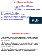 Chapter 2 Force and Motion