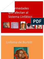 Enfermedades al Sistema Linfatico ppt