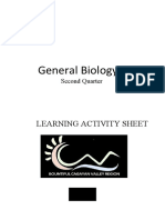 General Biology 1 - q2 - Las
