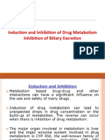 Induction, Inhibition and Biliary Excretion