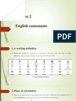 English Consonants: Presented by Duong Minh Hoang