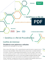 Genetica e Rol de Procedimentos - Dra - Gisele