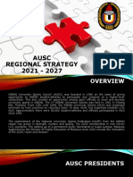 Ausc Regional Strategy 2021 - 2027
