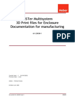 Mister Multisystem 3D Print Files For Enclosure Documentation For Manufacturing