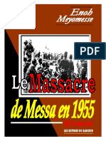 Le massacre de Messa en 1955( roman)
