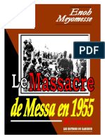 Le Massacre de Messa en 1955 (Roman)