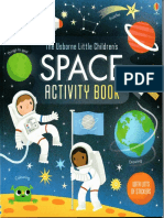 Usborne Little Childrens Space Activity Book