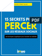 Irawo Guide Pratique 15 Secrets Pour Percer Sur Les Reseaux Sociaux