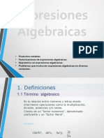 Algebra 01 Productos Notables