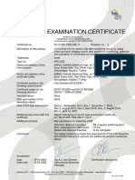 ARCODE EU-Type Examination Certificate
