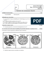 Devoir 3 Modele 3 SVT TC Semestre 1