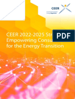 CEER 2022-2025 Strategy Empowering Consumers For The Energy Transition