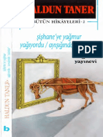 Haldun Taner - Bütün Hikayeleri 2- Şişhaneye Yağmur Yağıyordu-Ayışığında Çalışkur - Www.booktandunya.com