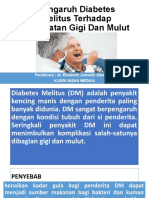 Pengaruh Diabetes Melitus Terhadap Kesehatan Gigi Dan Mulut