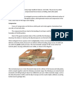 Compression Forces of Compression Are The Forces Which Push Rock Strata Against A Hard Plane From