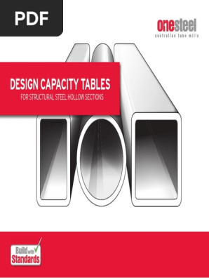 One Steel Hollow Section DCT | PDF | Strength Of Materials