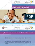 Estandares Aprendizaje