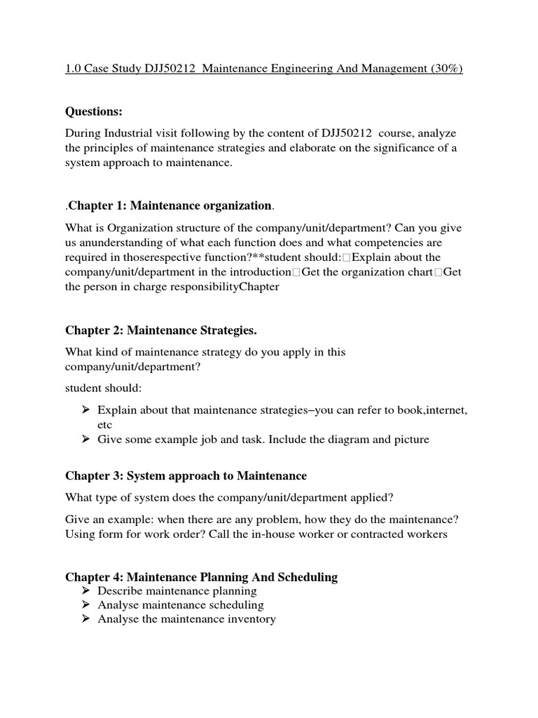Case Study And Presentation Pdf