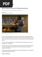 What Kwanzaa Means For Black Americans