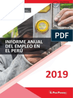 Informe Anual Del Empleo 2019