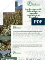 Implementación del cultivo de cáñamo medicinal en Ecuador