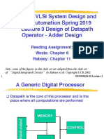 Lecture3 - Adder Design