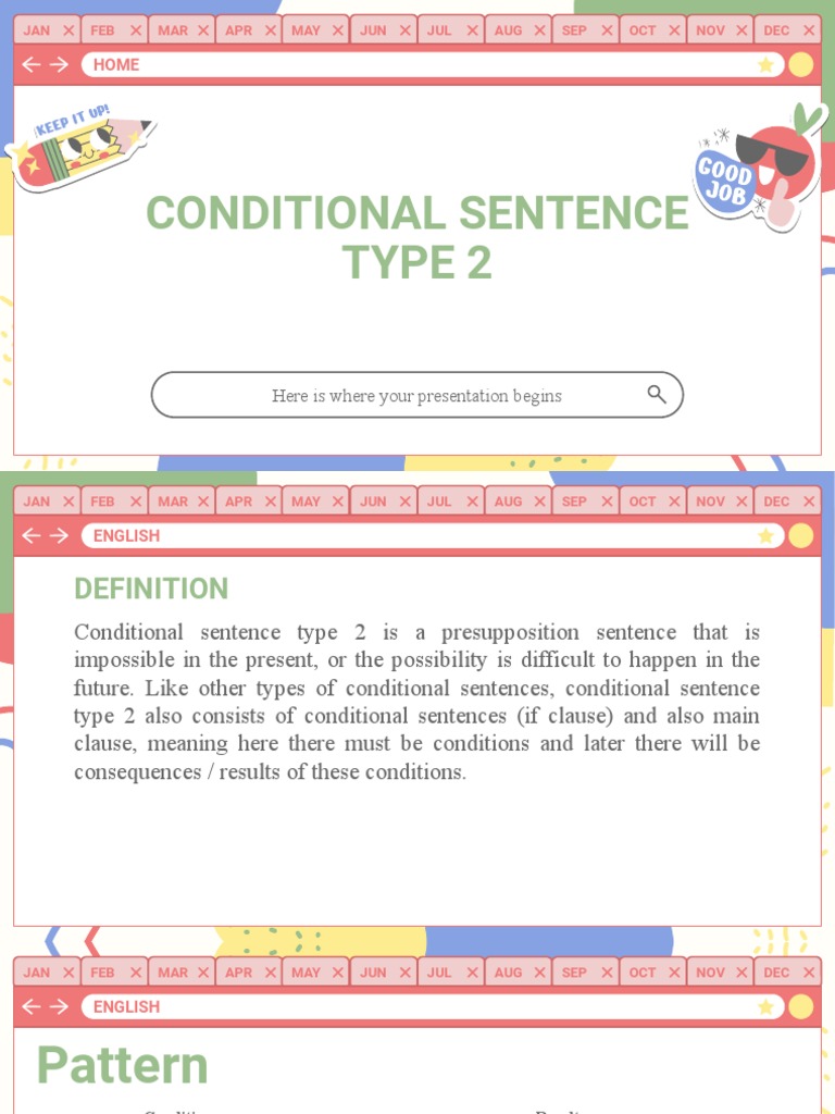 Understanding Type 2 Conditional Sentences | PDF | Sentence ...