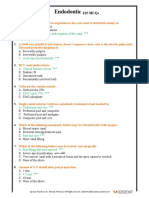 Endo A1 OziDent Questions For Endodontics