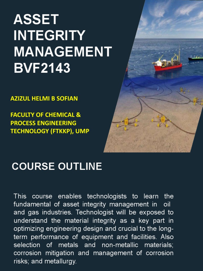 Asset Integrity Management in Oil & Gas | PDF | Safety