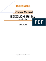 Manual Android Bixolon Utility English V1.05