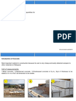 WEEK 8-9 Learning Outcomes (Co2-Po4) : - Able To Prepare Taking of Sheet & Quantities For Concrete and Piling Work