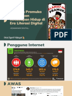 Gerakan Pramuka Melahirkan Kecakapan Hidup di Era Literasi Digital