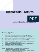 Adrenergic Agents Seminar
