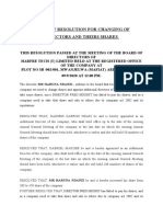 Special Resolution Examples for Companies | PDF | Dividend | Business