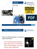 Confined Space: Bureau of Workers' Comp PA Training For Health & Safety (Paths)
