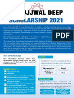 Ujjwal Deep Scholarship Brochure 2021