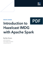 Hazelcast IMDG and Apache Spark WP SPOT Letter v1.2