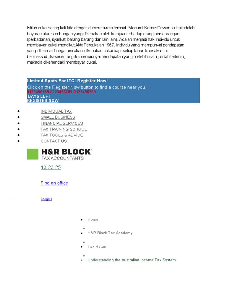 Istilah Cukai Sering Kali | PDF | Taxes | Tax Deduction