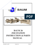 TP10478-2 Baum 26 2ND Station Instruction & Parts Manual