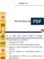 Hire Purchase System: Presidency College