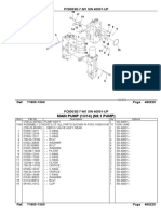 PC800SE-7-M1 Main Pump Parts Breakdown