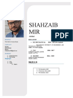 Shahzaib CV